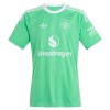 Camisolas Manchester United Guarda Redes Criança Verde 2025-26 Manga Curta